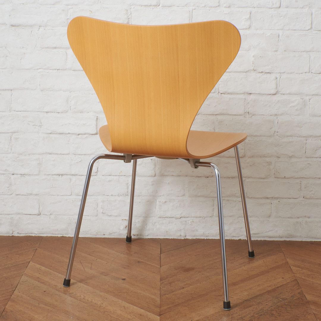 フリッツハンセン セブンチェア ナチュラルビーチ 【正規品 】 北欧家具 D）Fritz Hansen/フリッツハンセン□セブンチェア□ビーチナチュラル