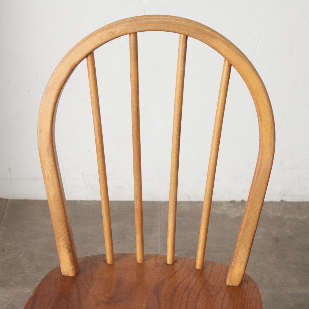 ercol フープバックチェア 4本 スポーク アーコール ダイニングチェア