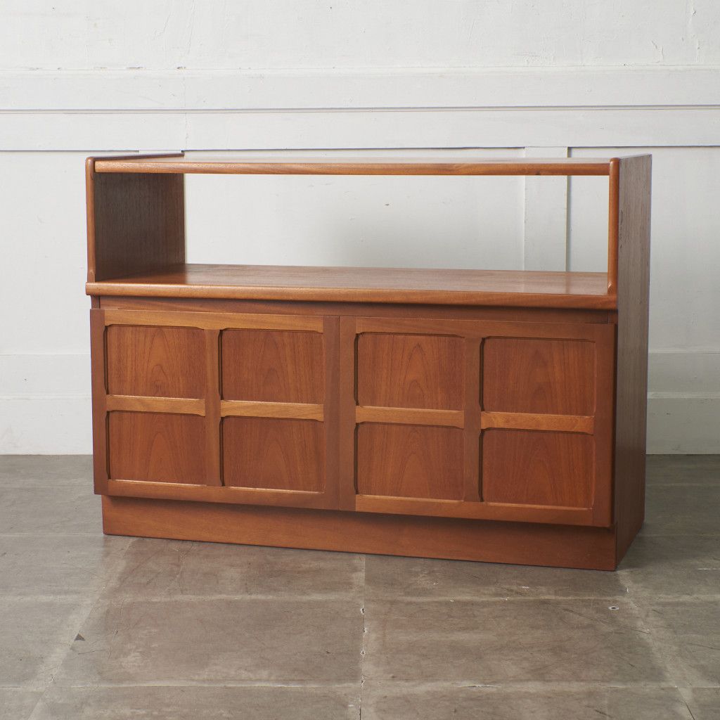 NATHAN ヴィンテージ キャビネット チーク 英国 ネイサン ミッド