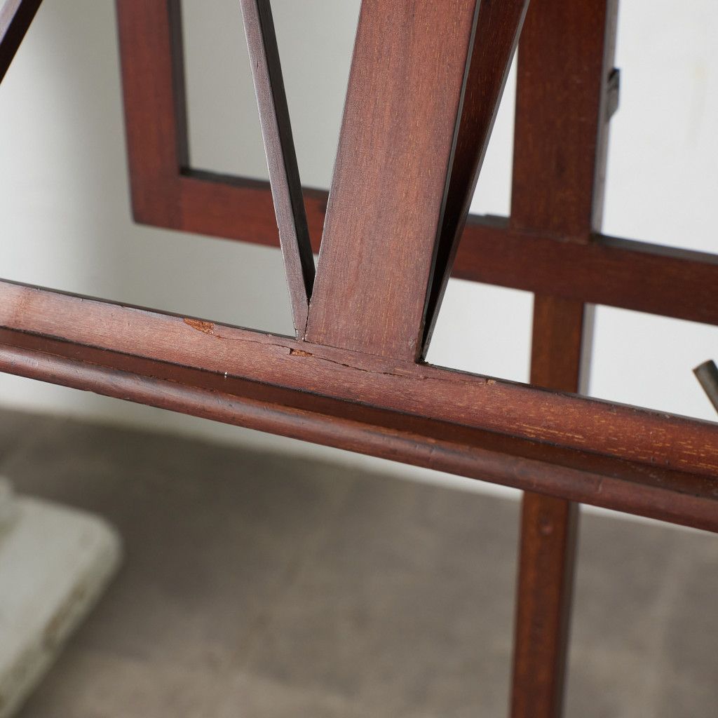  英国 アンティーク 譜面台 マホガニー 楽譜立て ミュージックスタンド 記帳台 ディスプレイ 教会 チャペル イギリス クラシック 83049 オブジェ 置物 インテリア小物