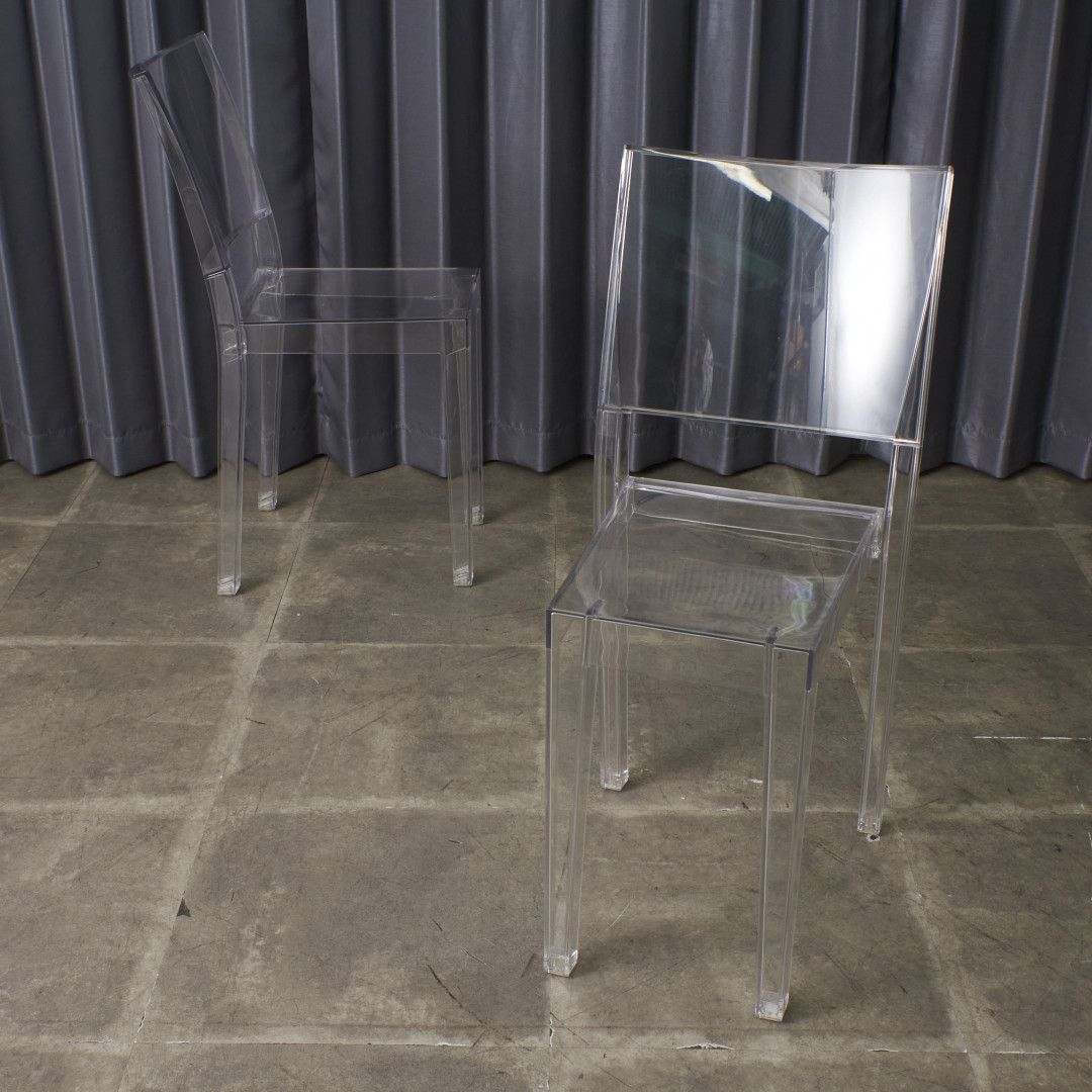 2脚セット カルテル LA MARIE チェア スタッキング 椅子 フィリップ