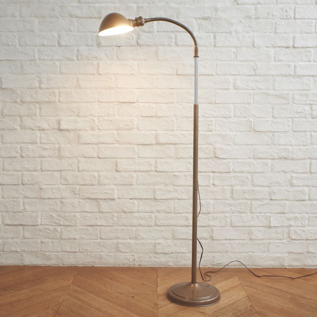 アメリカ ヴィンテージ フロアスタンド 工業系 インダストリアル 間接