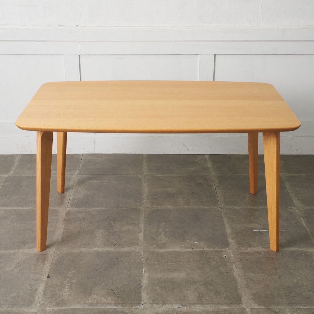 飛騨高山 柏木工 ダイニングテーブル オーク 楢 無垢材 食卓 天然木