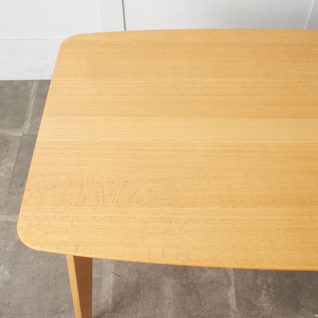 飛騨高山 柏木工 ダイニングテーブル オーク 楢 無垢材 食卓 天然木