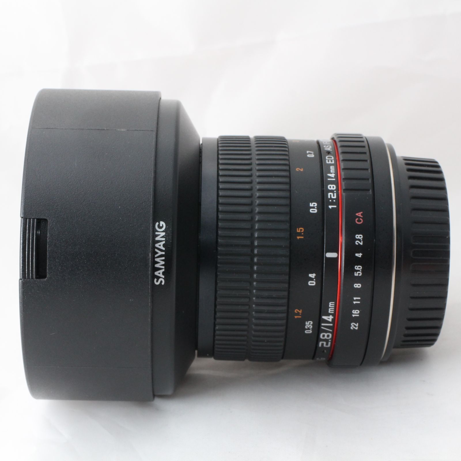 ☆美品☆ SAMYANG 単焦点広角レンズ 14mm F2.8 ED AS IF UMC Canon