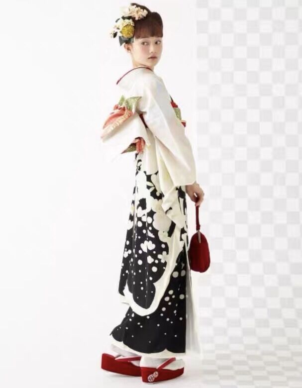 レディース着物 振袖 洗える着物 小紋 成人式振袖 お祭り 単衣 - メルカリ