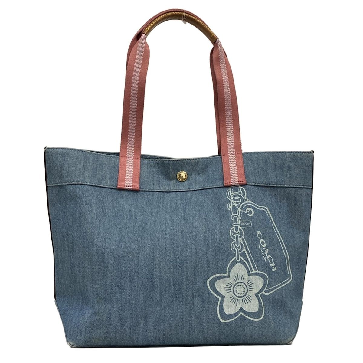 COACH(コーチ) トートバッグ美品 ハングタグ グラフィック キャンバス 