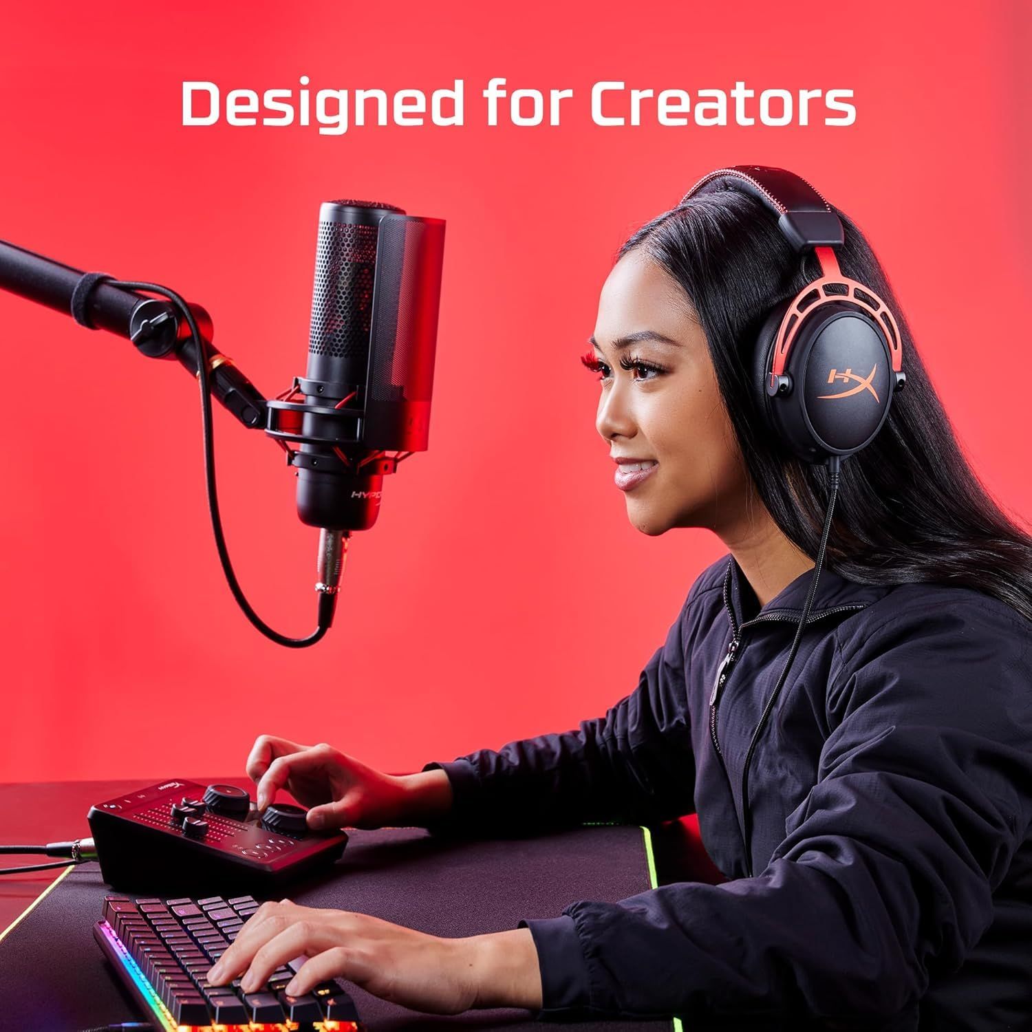 HyperX Audio Mixer オーディオインターフェイス 音声入力3チャンネル