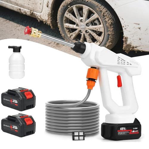 高圧洗浄機 コードレス 充電式 バッテリー式 ワイヤレス洗車機 洗車