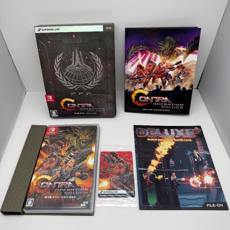 SWITCH 魂斗羅 オペレーションガルガ DELUXE EDITION 魂斗羅 オペレーション ガルガ DELUXE EDITION 【Switch】 SUPERDELUXE