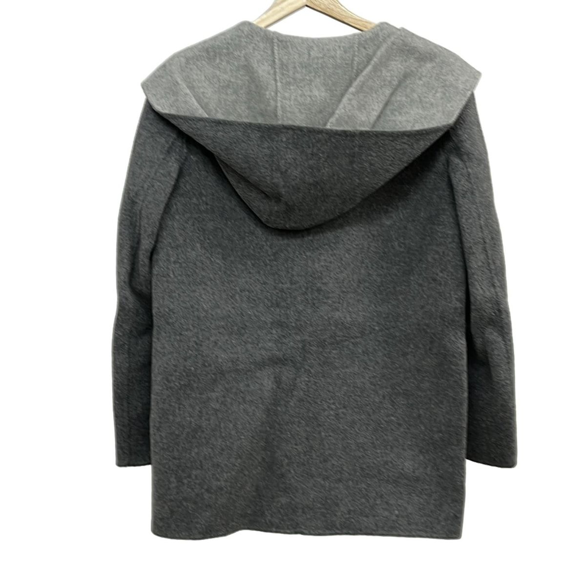 theory(セオリー) コート サイズP M レディース美品 - ダークグレー