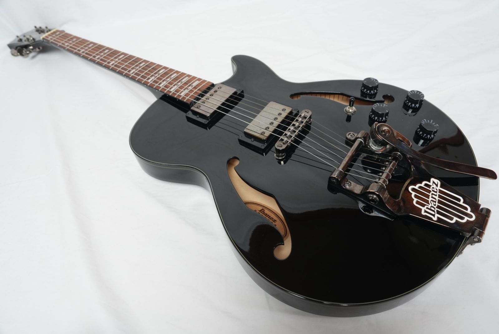 ☆Ibanez ARTCORE AN73T-1-BK セミアコ Bigsbyタイプアーム搭載 美品