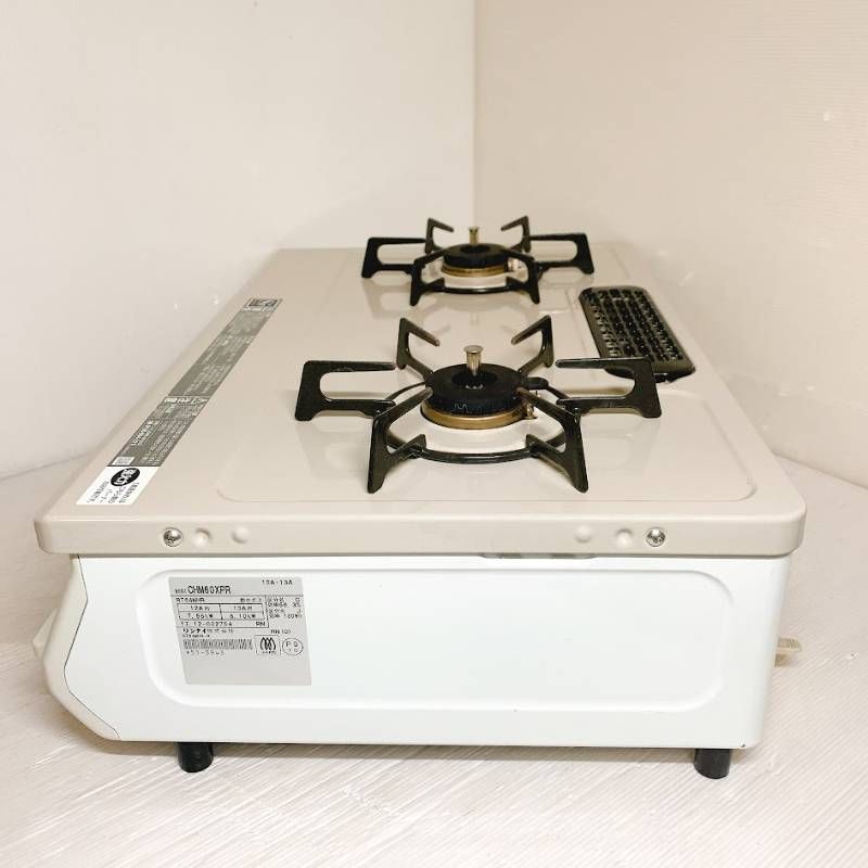 リンナイ RINNAI ガスコンロ CHM60XPR 都市ガス グリル未使用 RT64MHR 