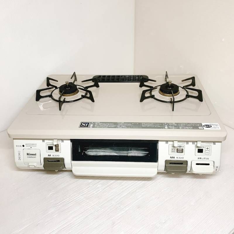 リンナイ RINNAI ガスコンロ CHM60XPR 都市ガス グリル未使用 RT64MHR 