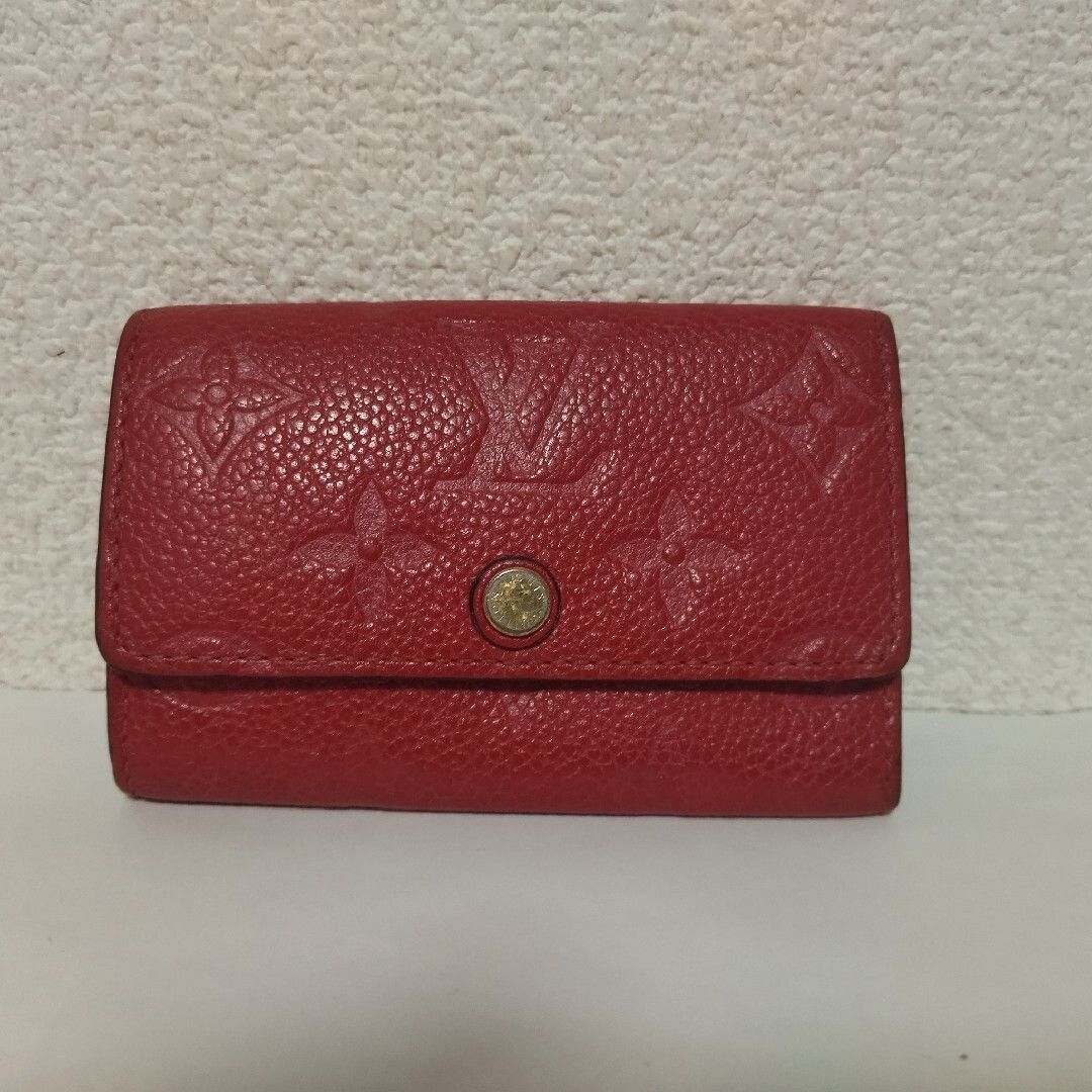 美品 ルイヴィトン ミュルティクレ6 モノグラムアンプラント M63708