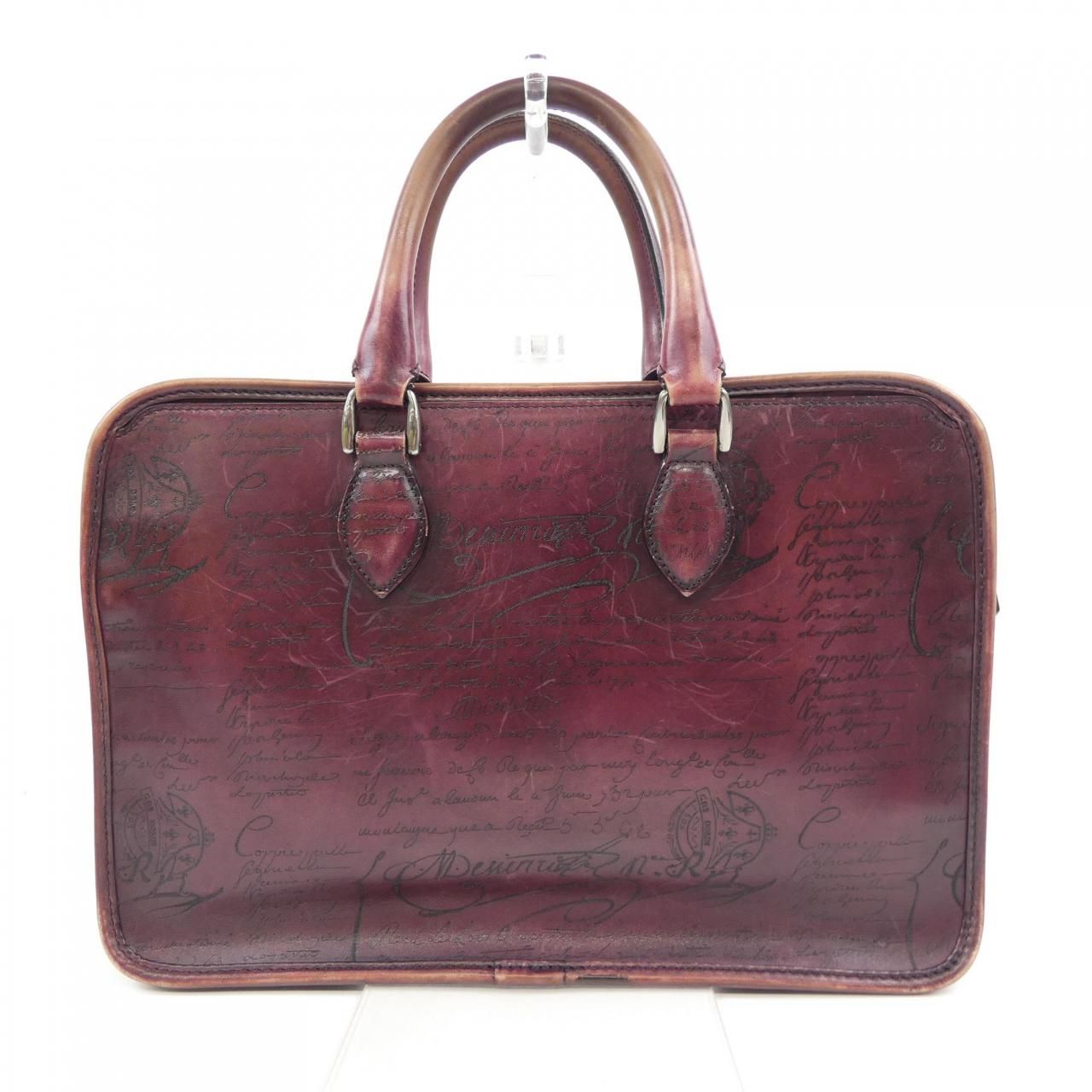 ベルルッティ Berluti アンジュールスクリットレザーブリーフケース