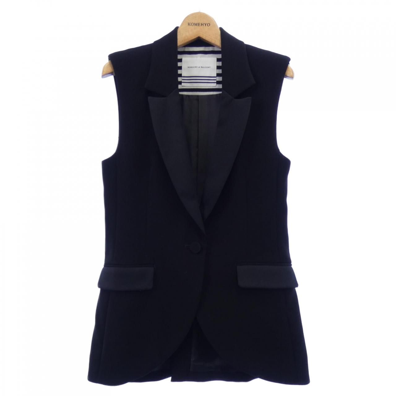 ボーダーズアットバルコニー　ロングベスト ボーダーズアットバルコニー ロングベスト ボーダーズアットバルコニー