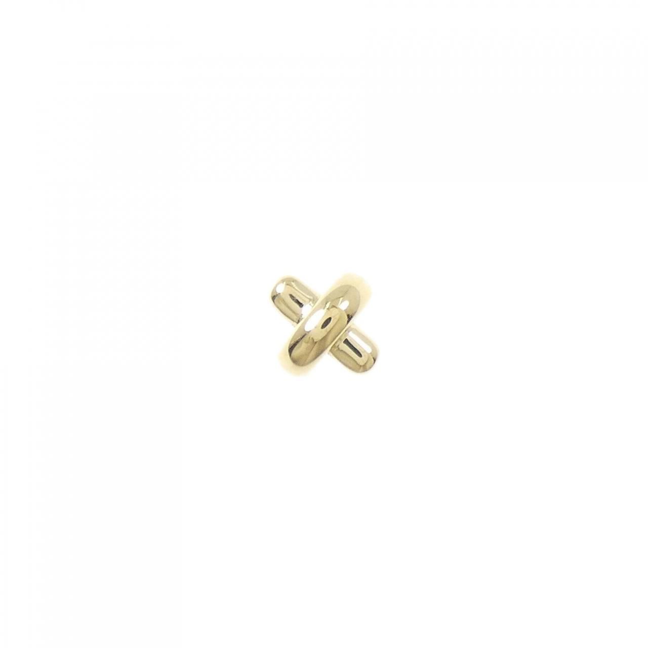 ティファニー　大きめ　クロスステッチ　ピアス　片耳のみ ティファニー クロスステッチ ピアス 片耳 - メルカリ