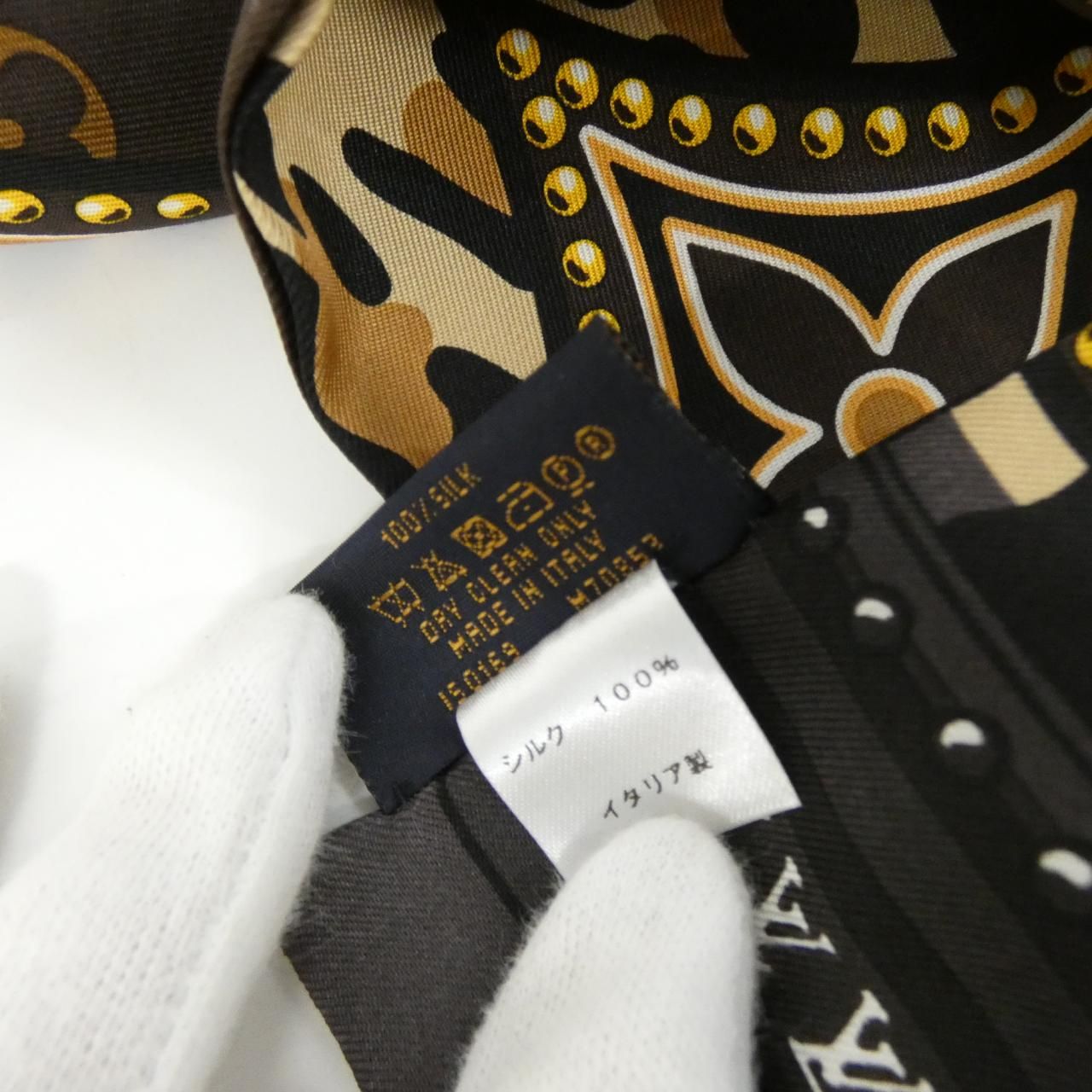 ルイヴィトン モノグラム バンドー LVワールド M70853 スカーフ - メルカリ