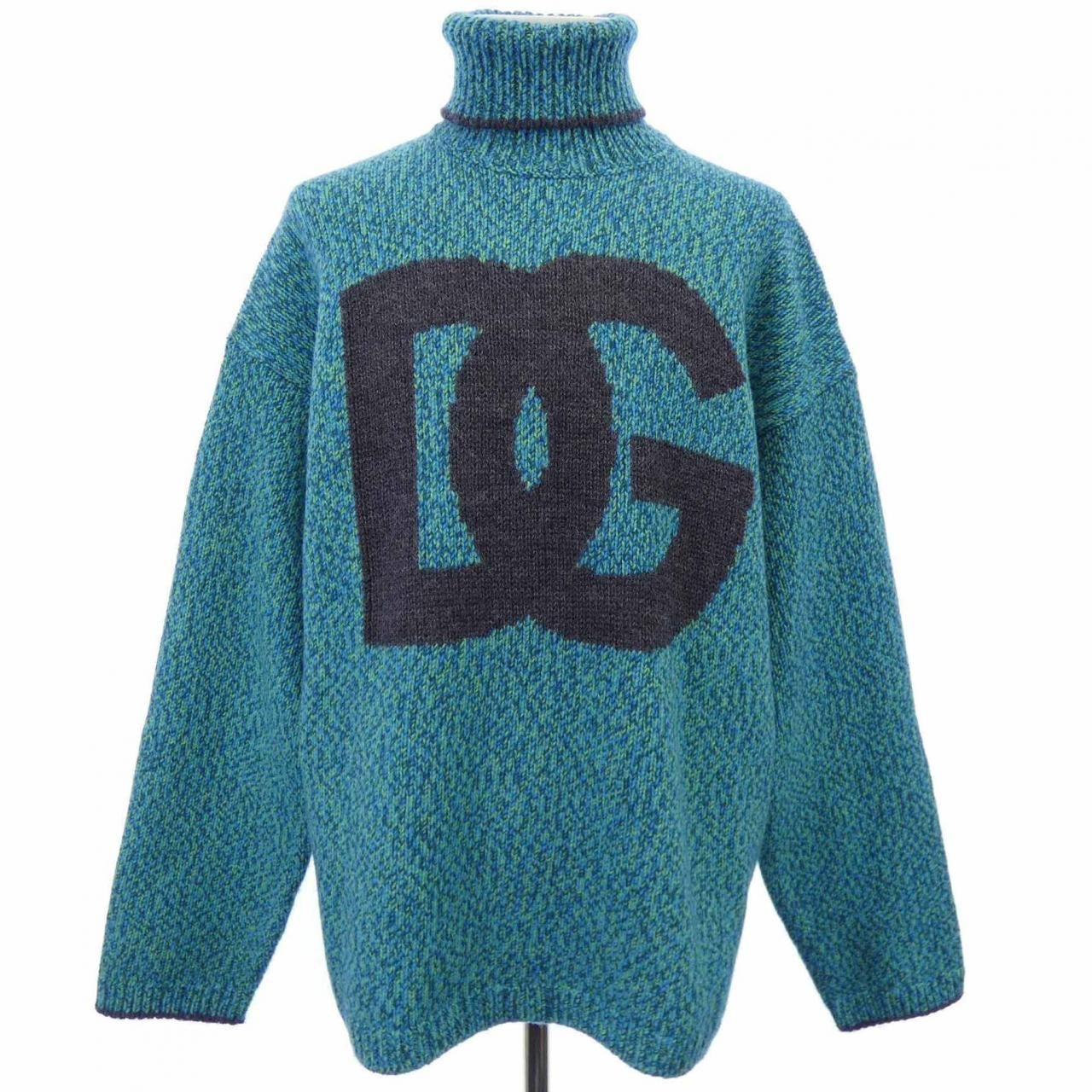 美品✨ドルチェアンドガッバーナ フロントジップ リブニット ロゴ ドルチェアンドガッバーナ DOLCE&GABBANA GXR18T/JFMN1 ニット - メルカリ