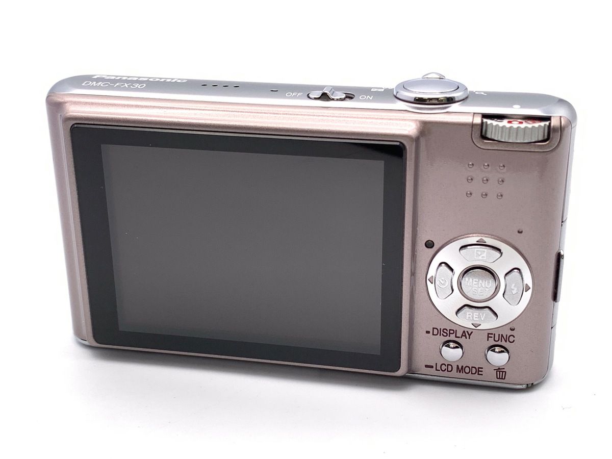 【レーズン】Panasonic LUMIX DMC-FX30 ブラウン 中古】 【並品】 パナソニック（Panasonic）DMC-FX30 ブラウン【720万