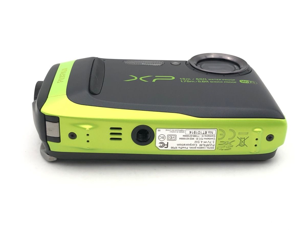 中古】 【並品】 フジフイルム FinePix XP90 ライム - メルカリ
