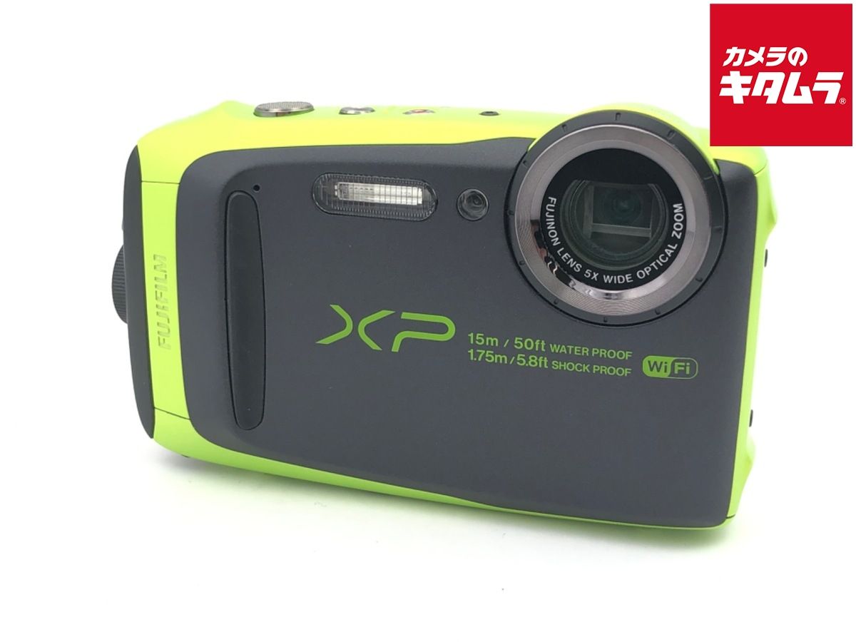 中古】 【並品】 フジフイルム FinePix XP90 ライム - メルカリ
