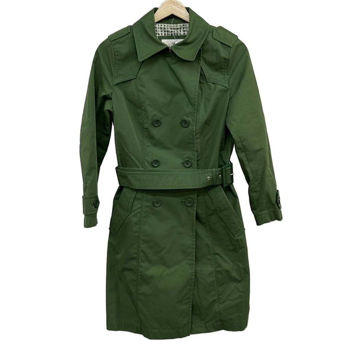 Herno（ヘルノ） トレンチコート　青緑系色 HERNO(ヘルノ) トレンチコート サイズ42 M レディース美品 - ダーク