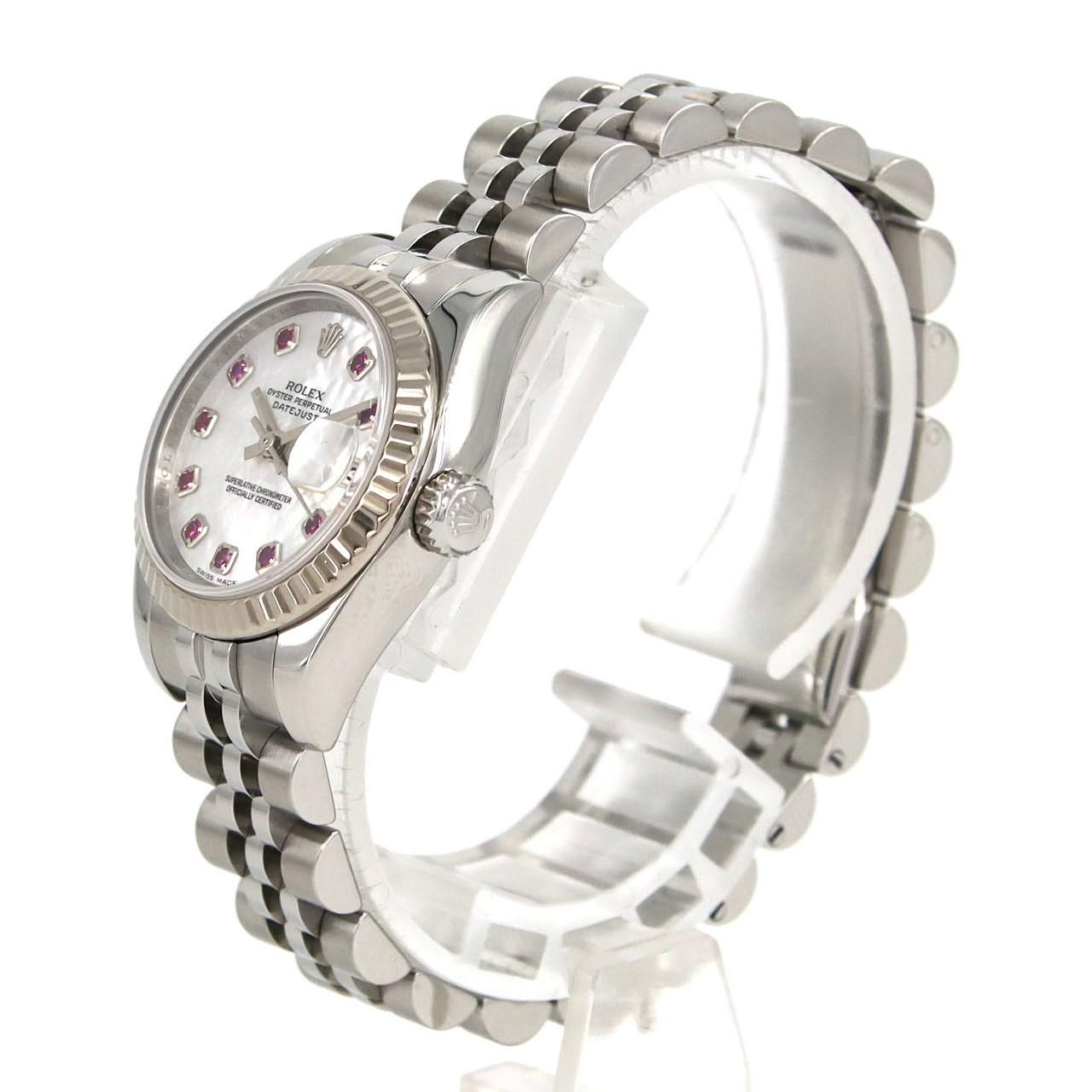 ロレックス デイトジャスト 179174NGR SSxWG 自動巻 Z番 - メルカリ