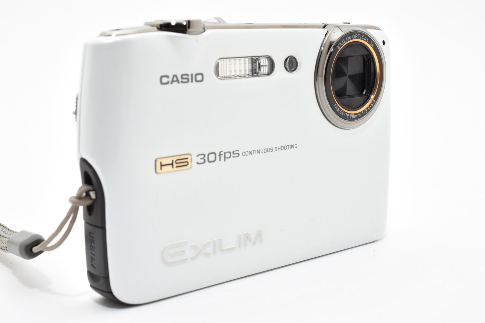 ☆良品☆カシオ CASIO EXILIM EX-FS10S ホワイト☆ LL64#3896 - メルカリ
