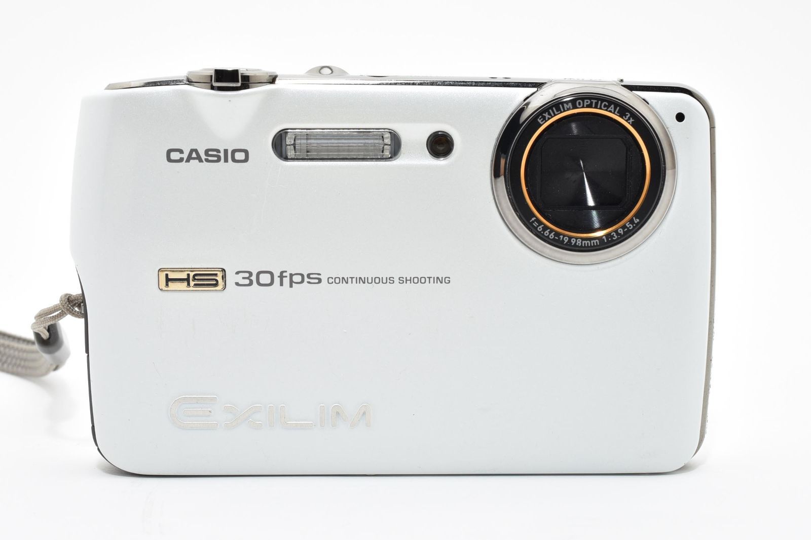 ☆良品☆カシオ CASIO EXILIM EX-FS10S ホワイト☆ LL64#3896 - メルカリ