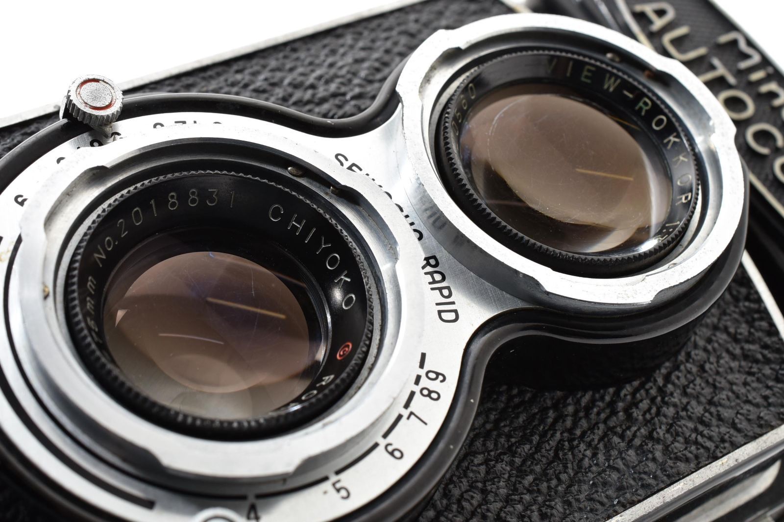 ☆実用品☆ミノルタ MINOLTA AUTOCORD 初期型 ROKKOR 75mm F3.5 / VIEW