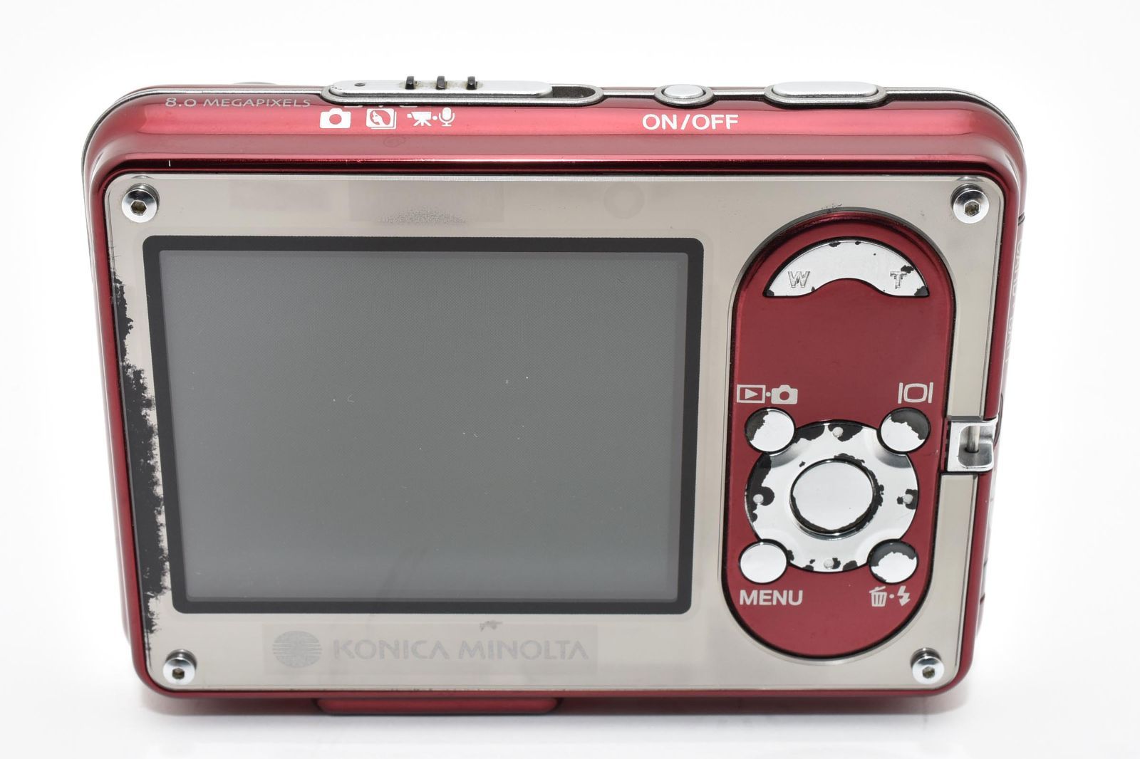 ☆良品☆コニカ ミノルタ KONICA MINOLTA DiMAGE X1 ワインレッド