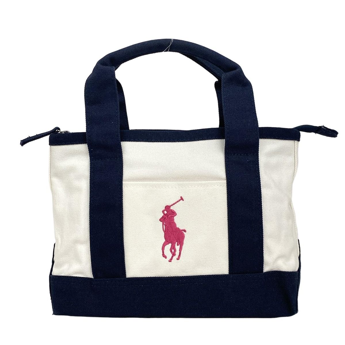 POLObyRalphLauren(ポロラルフローレン) ハンドバッグ美品 ビッグ 