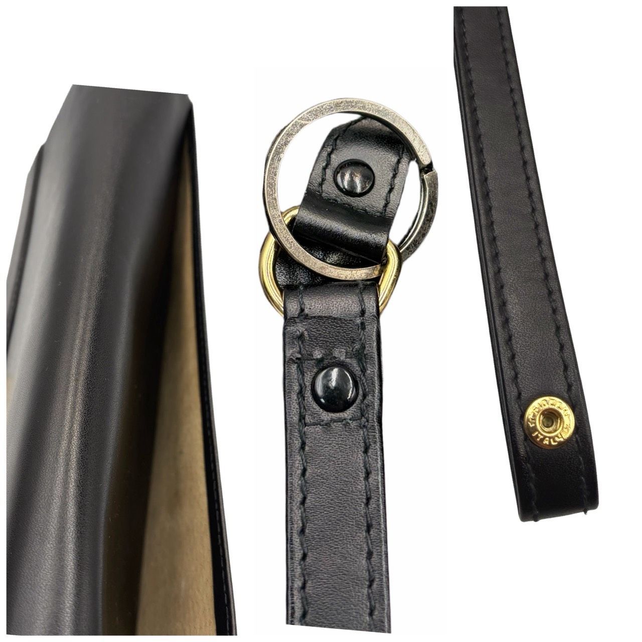 美品✤訳あり【Dunhill／ダンヒル】クラッチバッグ／セカンドバッグ 