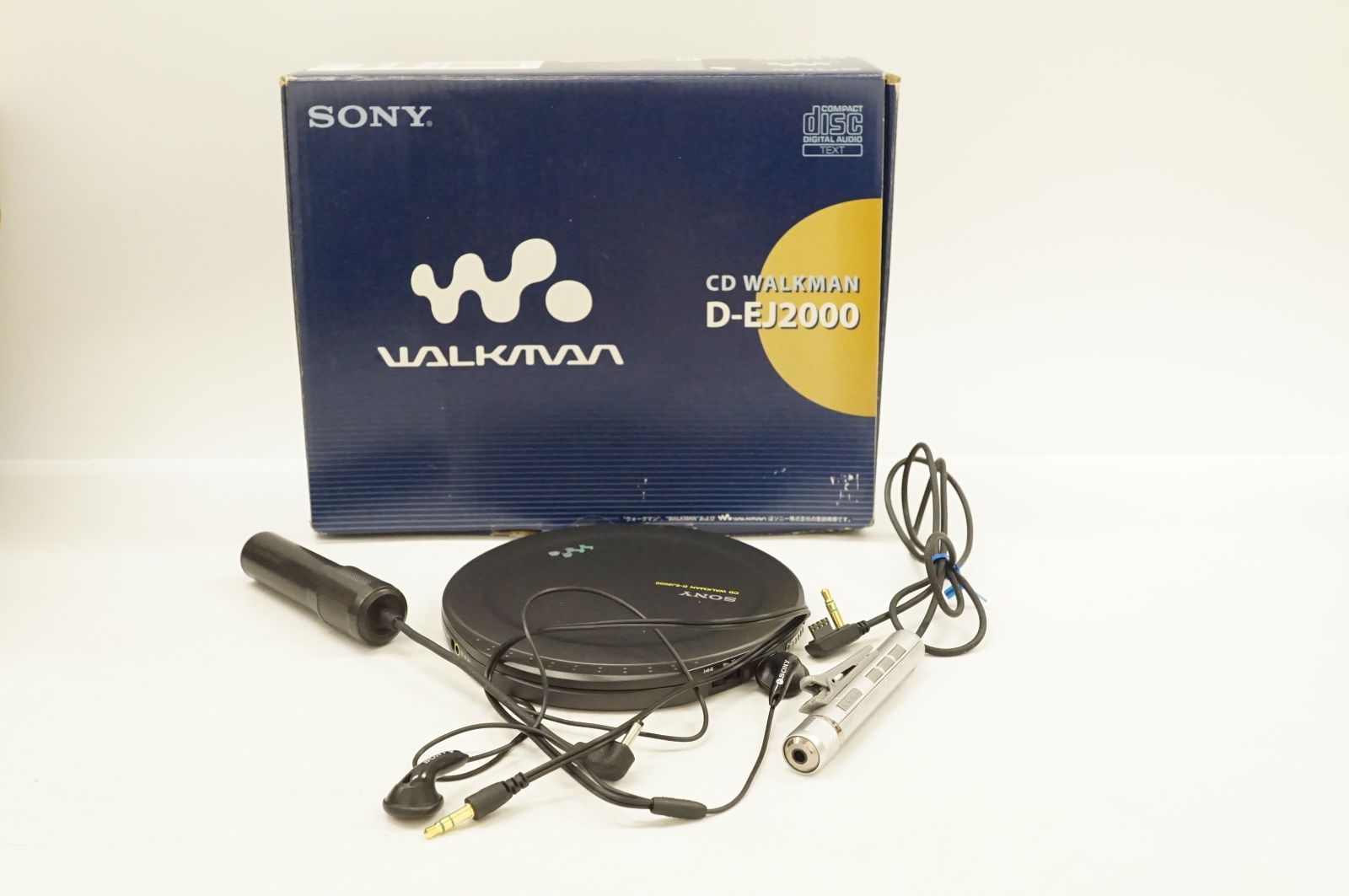 C301850)美品 SONY ソニー WALKMAN ウォークマン D-EJ2000 ポータブル