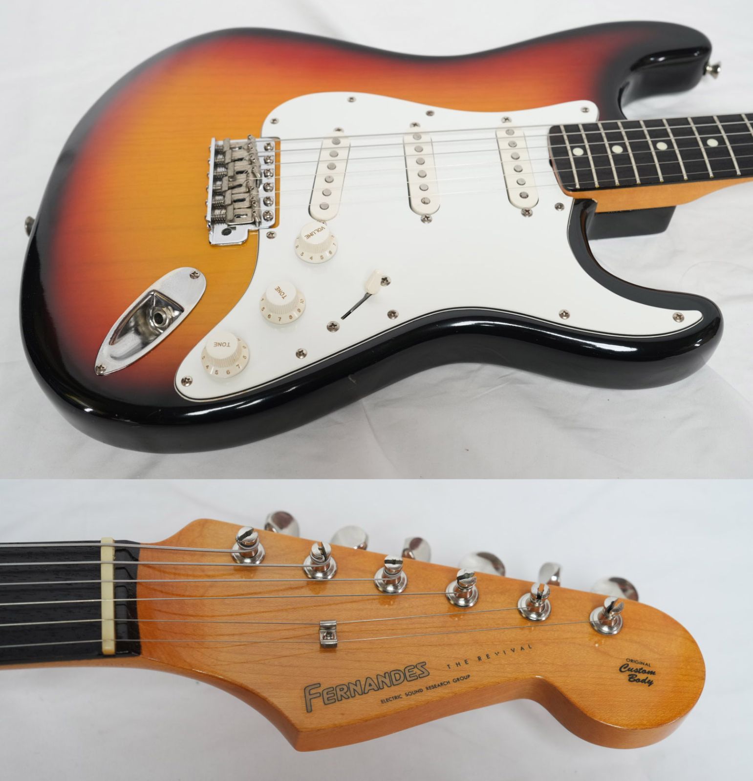 ☆FERNANDES RST-50 '64 MODEL THE REVIVAL Sunburst ストラト