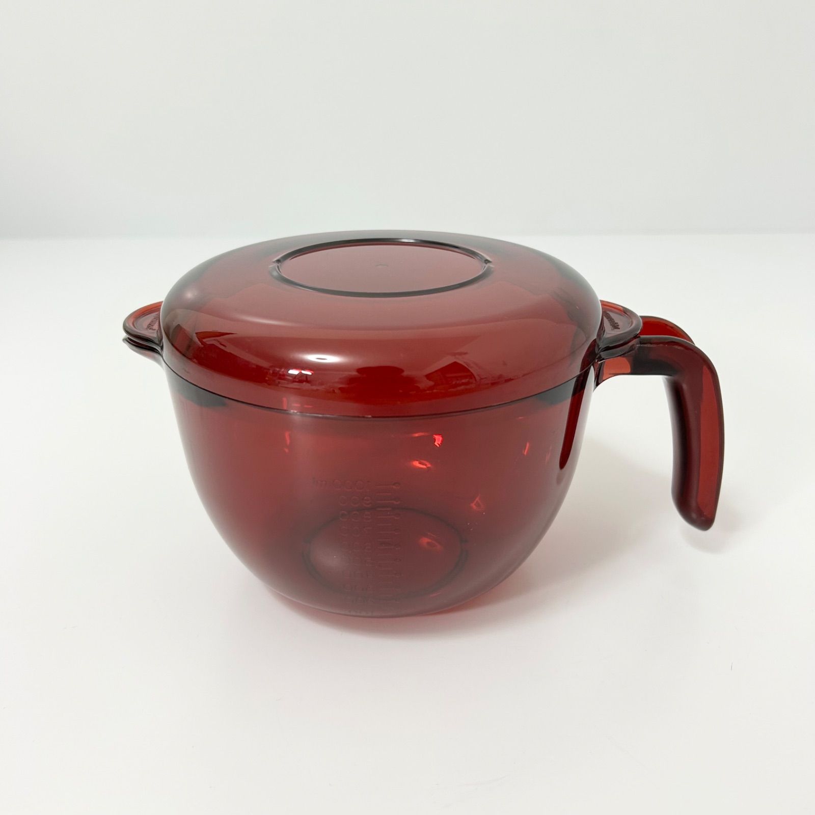 Tupperware タッパーウェーブ2000 スケールジャグ レッド 赤 電子