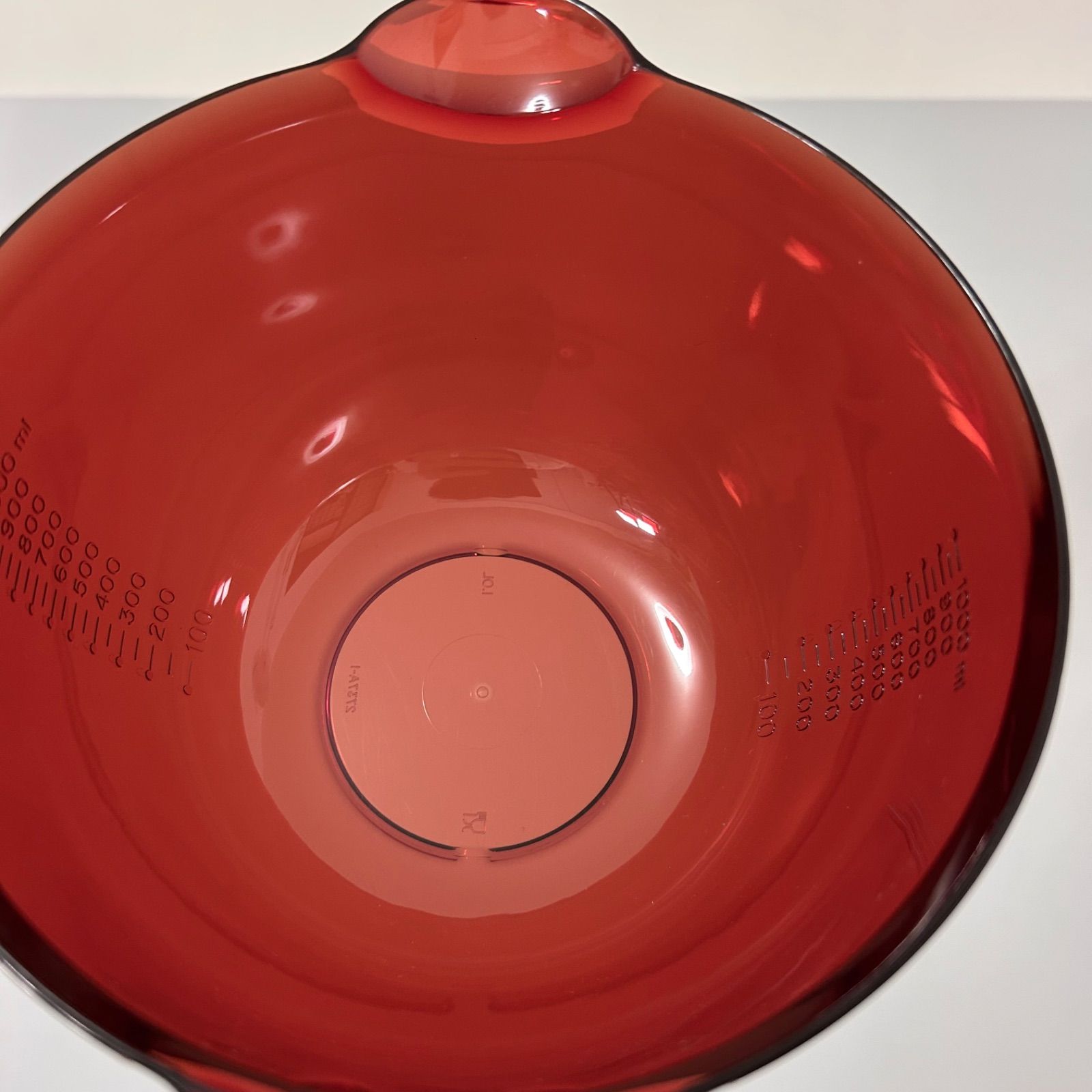 Tupperware タッパーウェーブ2000 スケールジャグ レッド 赤 電子