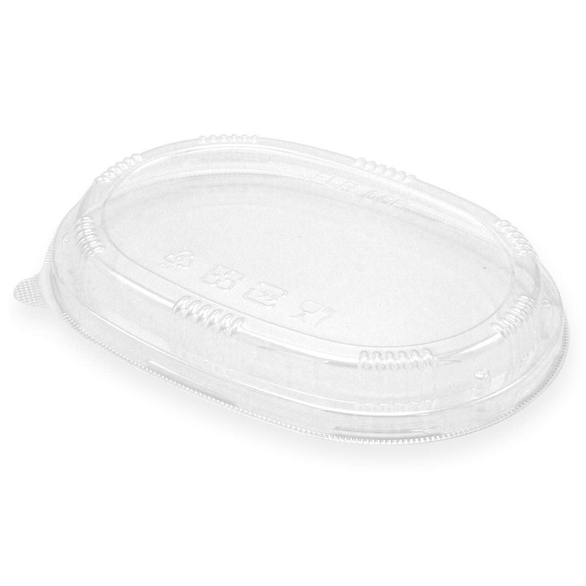  KAYU PACKAGE 楕円 DAEN 木製 容器 Mサイズ 120 x 170 45 mm プラ製 透明蓋 フタ付 セット 使い捨て 使い捨て弁当箱 紙バック 弁当箱 水筒