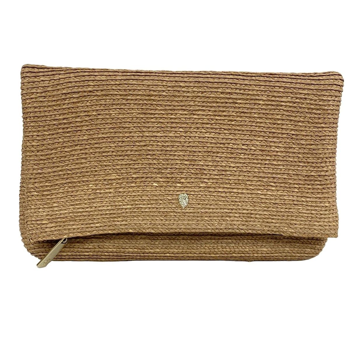 HELEN KAMINSKI(ヘレンカミンスキー) クラッチバッグ美品 ベージュ