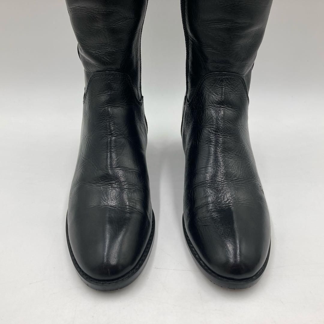 美品✨　REGAL ❦ リーガル　黒　ロングブーツ　美脚　高級感　レザー REGAL（リーガル） ブーツ リーガルレディース F11R ロングブーツ