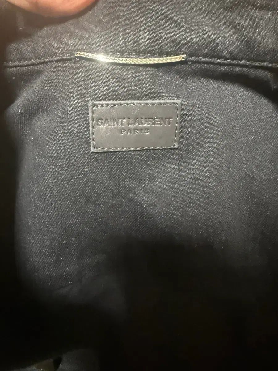 Saint Laurent サンローラン ブラック デニム ジャケット