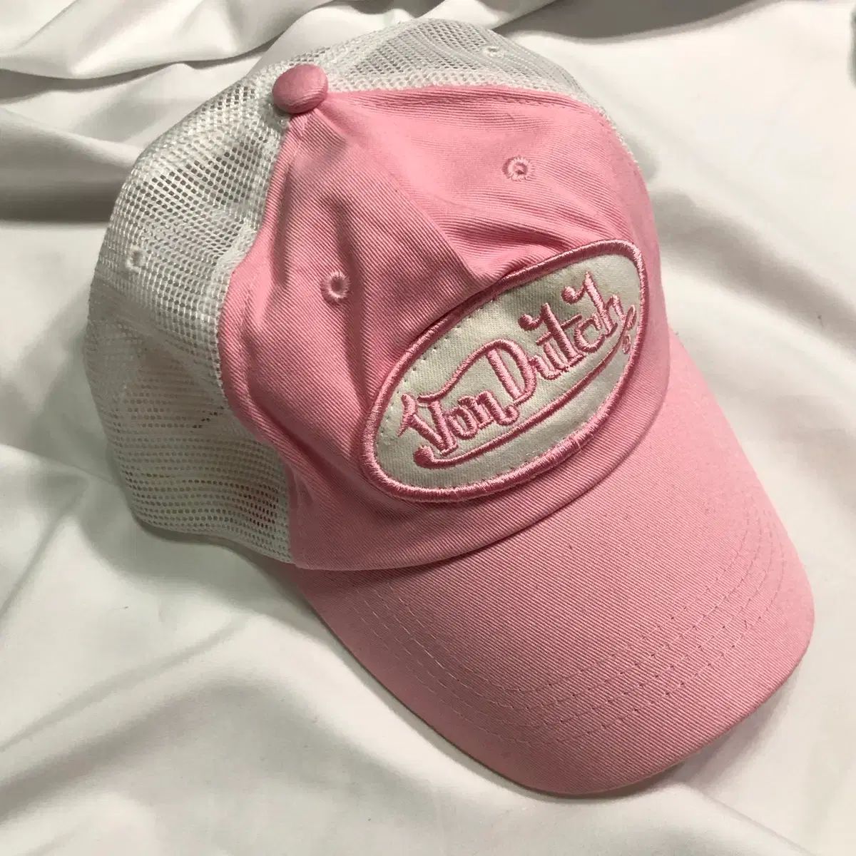 Von Dutch y2k ピンク メッシュキャップ - メルカリ