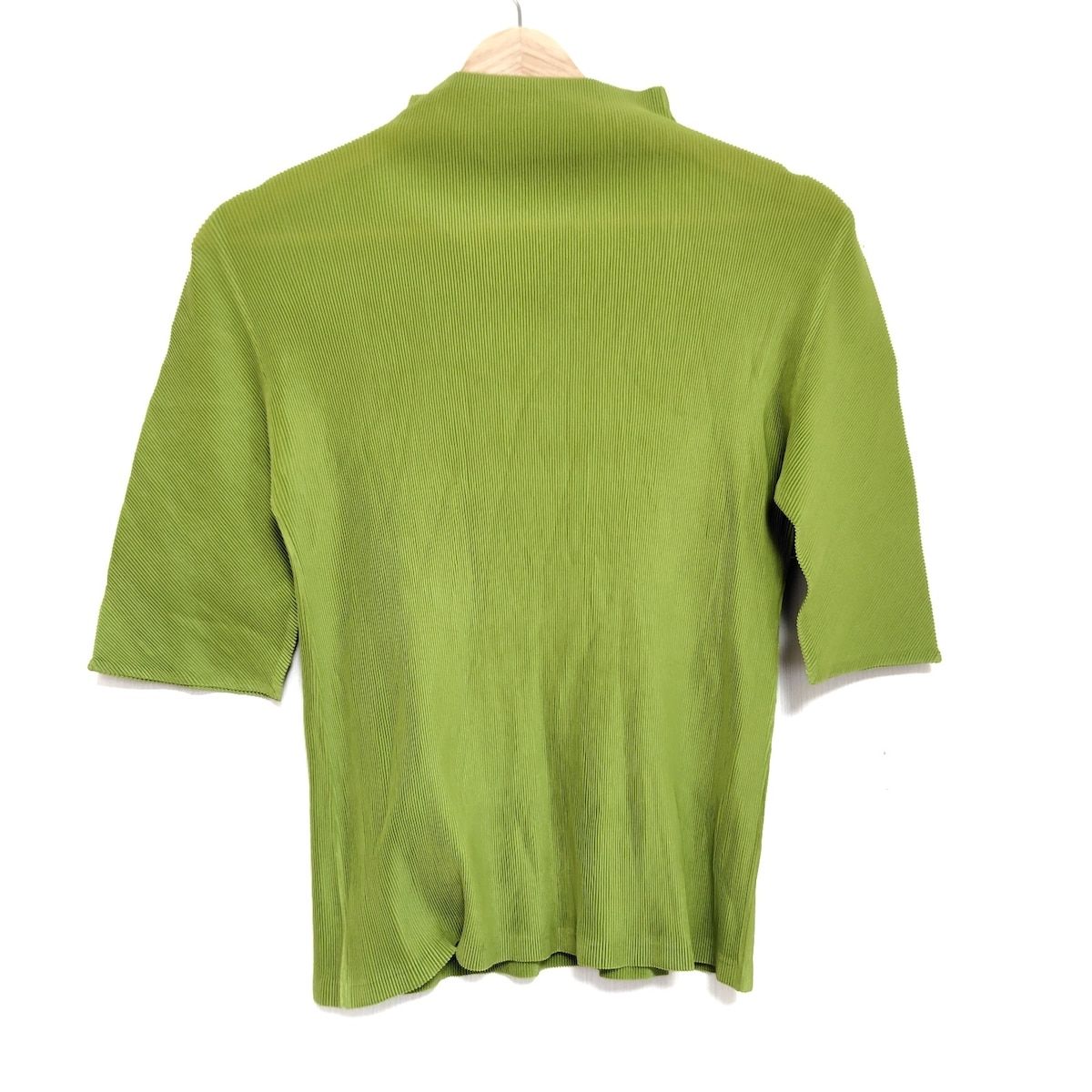 PLEATS PLEASE グリーン トップス プリーツプリーズ イッセイミヤケ