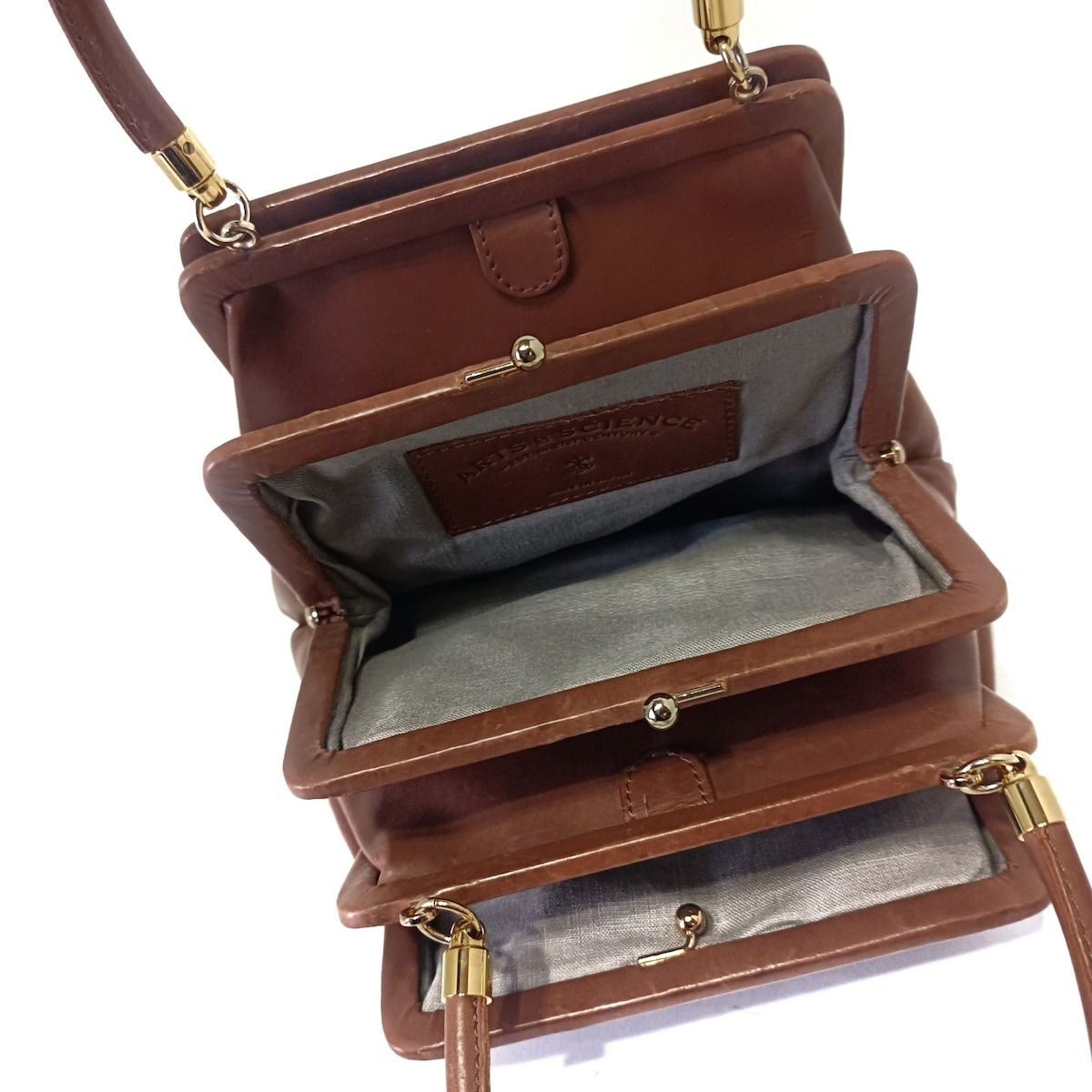 ARTS&SCIENCE(アーツアンドサイエンス) ハンドバッグ - ブラウン