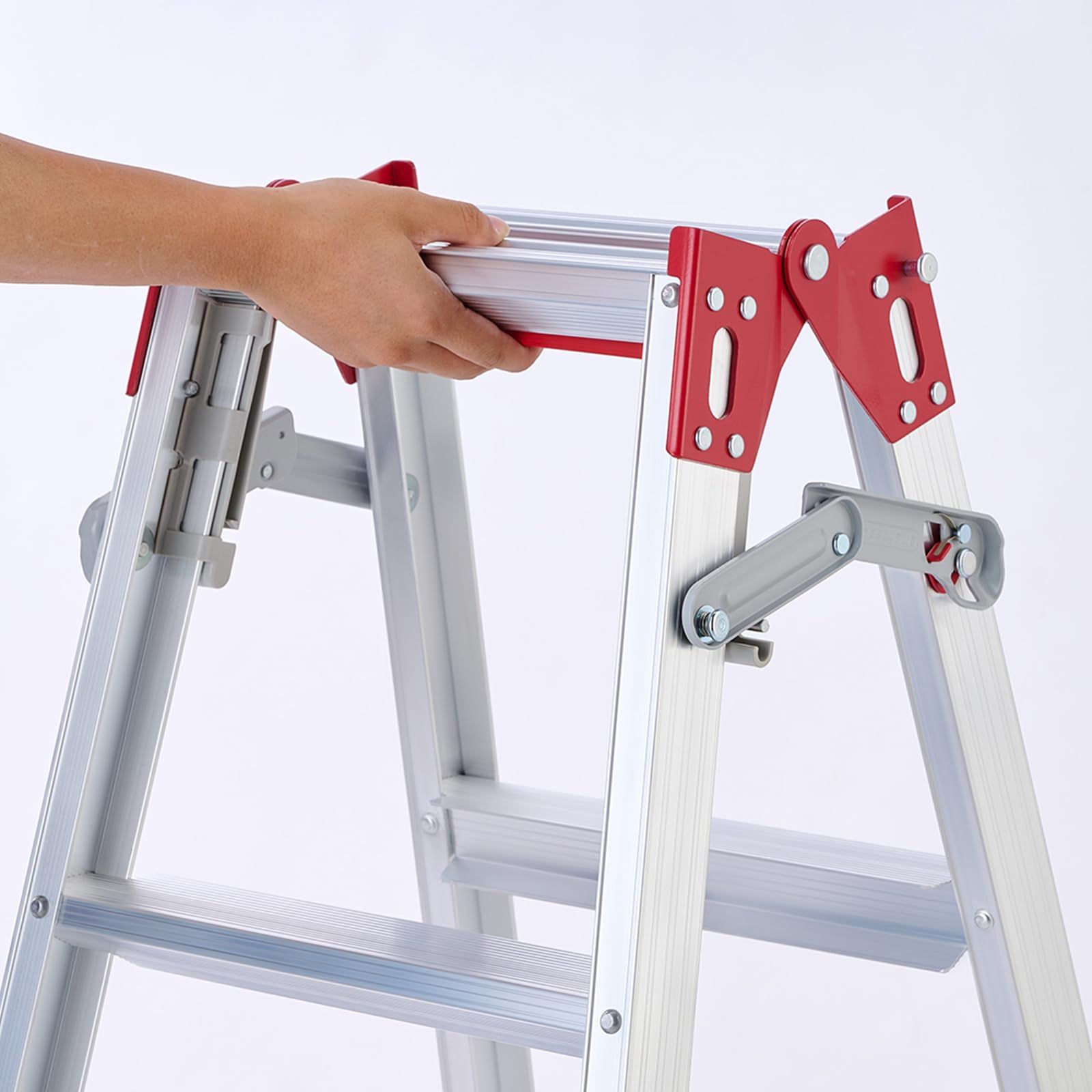  Hasegawa はしご兼用脚立 ワンタッチバー付 6段 RS-18 c 1.70 m 10883 家庭用脚立 脚立 踏み台 脚立 はしご 足場