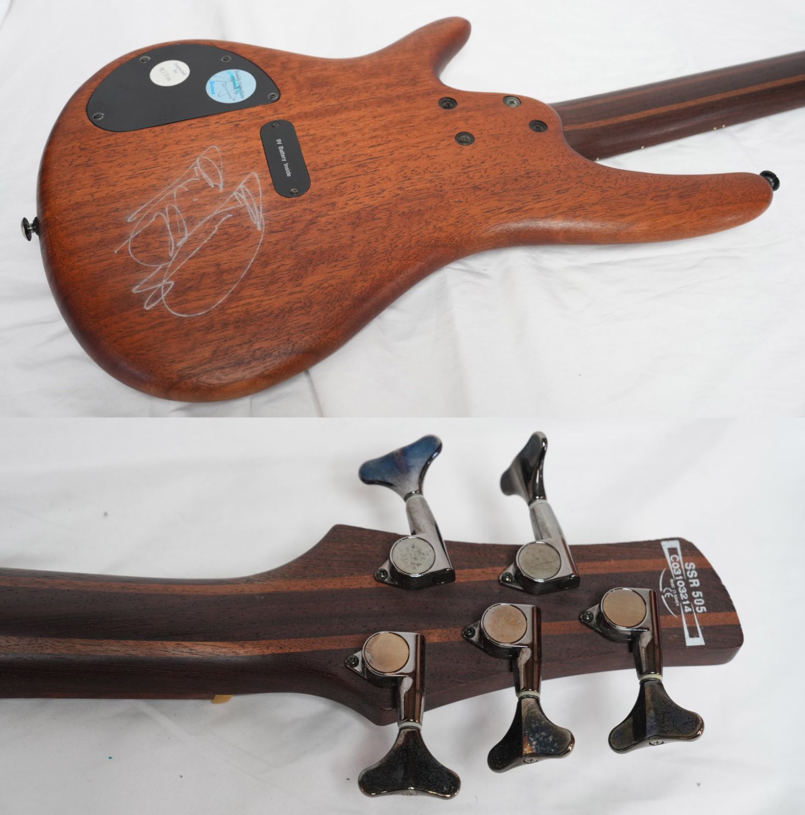 ☆Ibanez SSR505 WNF アクティブサーキット搭載 5弦ベース 2003年製