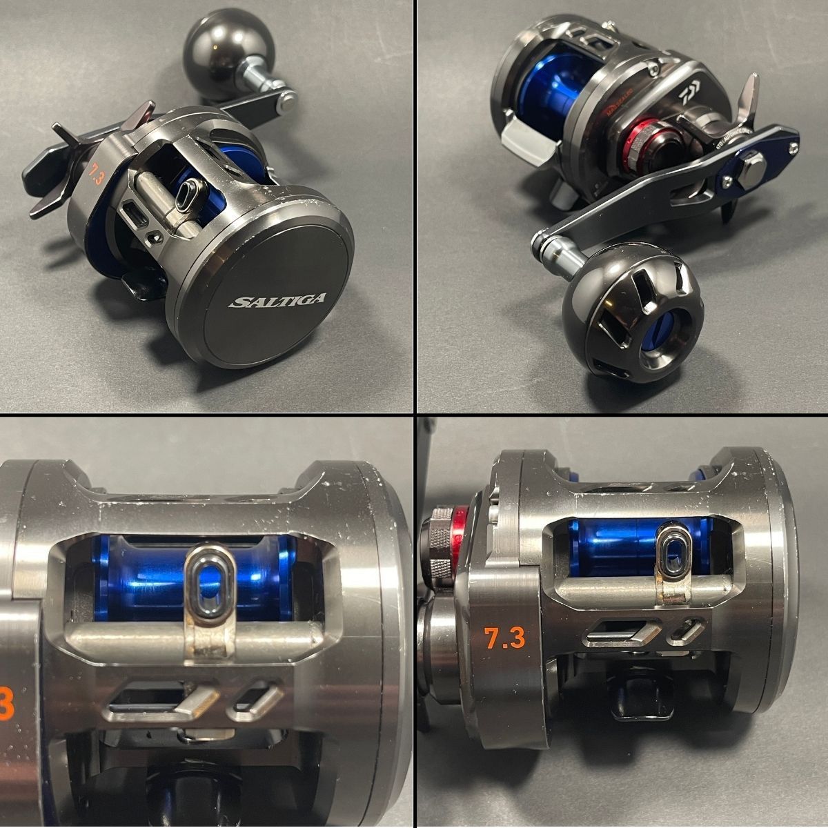 人気良品】DAIWA ソルティガ BJ 200SH ベイトリール 右ハンドル 7.3