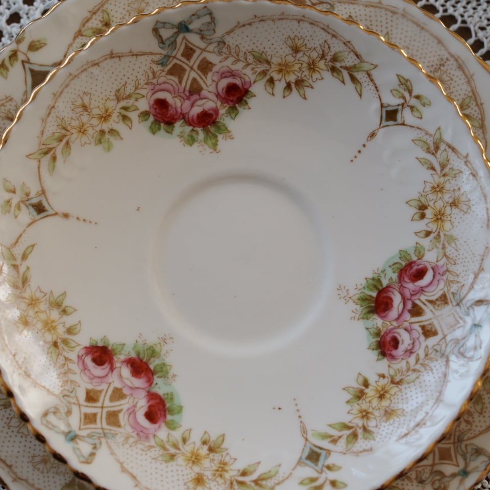 ティーカップ＆ソーサー＆プレート